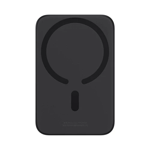 Внешний аккумулятор Baseus Power Bank 6000mAh Magnetic Wireless 20W Black (PPCX020001): Количество USB нет