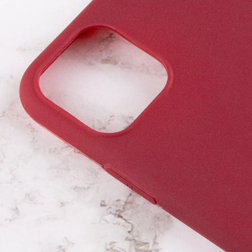 Чехол для iPhone TPU Case Candy Burgundy for iPhone 14: Материалы Термополиуретан