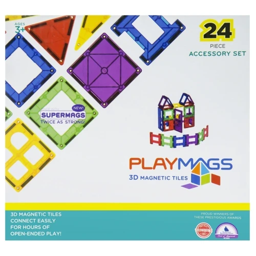 Конструктор Playmags магнитный набор 24 эл. (PM162) фото 4