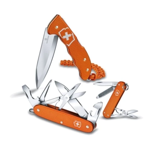 Мультитул Victorinox Classic SD 58мм/5функций/рифленый оранжевый (0.6221.L21): Вес, г 16.5
