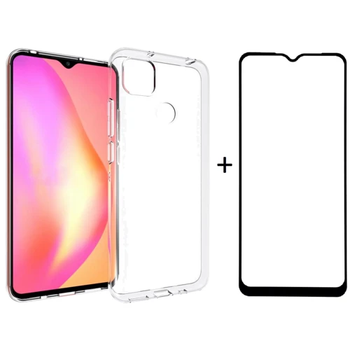 Аксессуар для смартфона Набор BeCover TPU Case + Tempered Glass for Xiaomi Redmi Redmi 9C / Redmi 10A