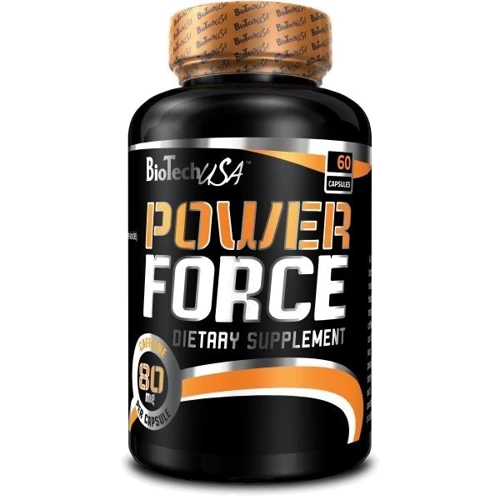 BioTechUSA Power Force 60 caps: Тип Энергетики