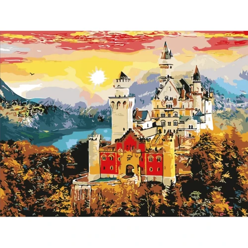 Картина по номерам Art Craft Осенний замок 10602
