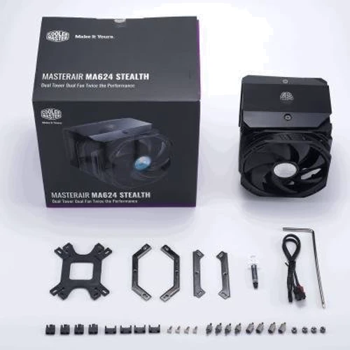 Кулер Cooler Master MasterAir MA624 Stealth (MAM-D6PS-314PK-R1) фото 7