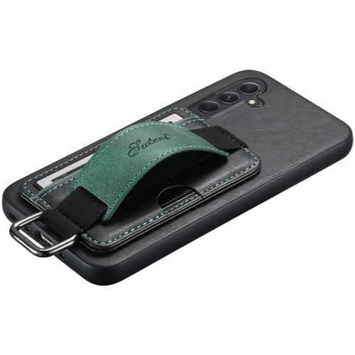 Чехол для телефонов Epik Leather Case Wallet and Straps Black for Samsung A145 Galaxy A14 4G / A146 Galaxy A14 5G фото 6