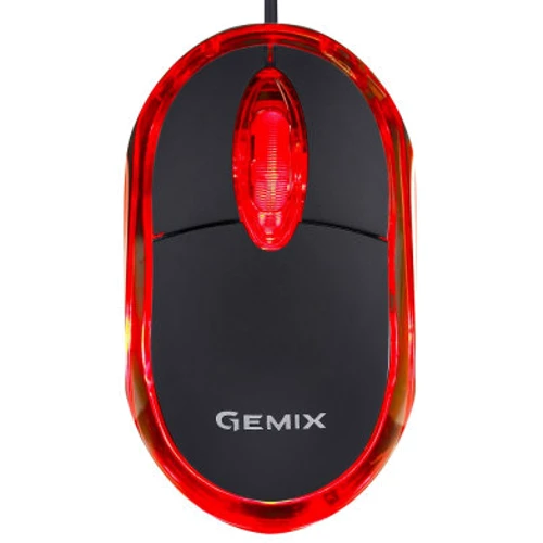 Мышь Gemix GM105 USB black (GM105Bk): Тип сенсора оптический
