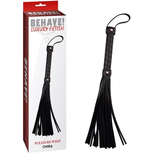 Флоггер CHISA Behave! Luxury Fetish Pleasure Whip