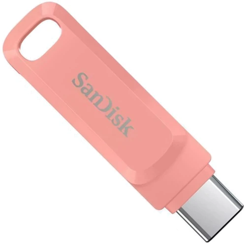 USB-флешка SanDisk 128GB Ultra Dual Drive Go USB 3.1/Type-C Peach (SDDDC3-128G-G46PC) фото 3