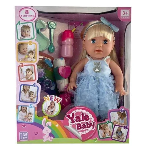 Пупс Yale Baby с аксессуарами (YL 1973 F)