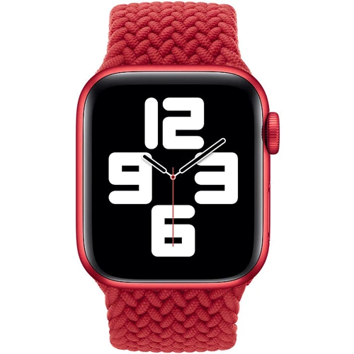 Аксесуар для Watch Apple Braided Solo Loop (PRODUCT) RED Size 5 (MY7K2) for Apple Watch 38 / 40mm: Виробник Apple