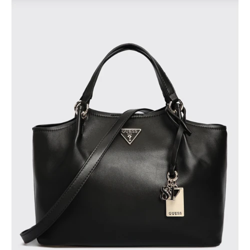 Жіноча сумка тоут Guess Tangey Girlfriend Satchel чорна (HWUE7664060-BLA)