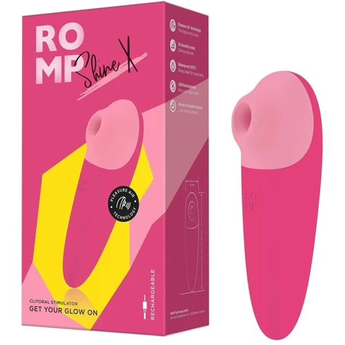 Вакуумный клиторальный стимулятор Romp Shine X