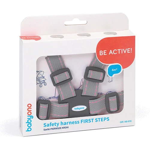 

Вожжи BabyOno 070 (light grey)