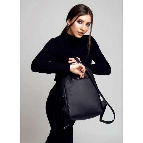 Женский рюкзак Sambag Dali LHe черный (15318001е): Тип ручки Короткая ручка, Плечевой ремень