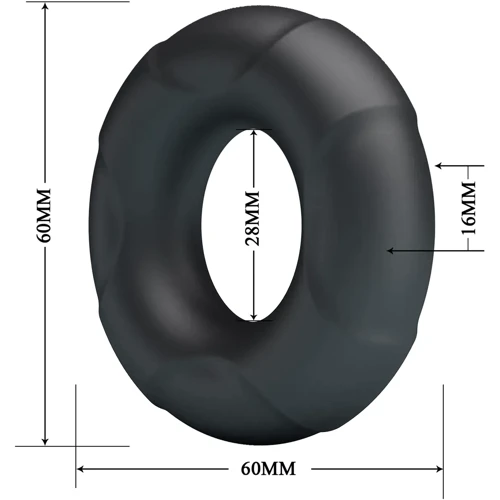 Ерекційне кільце LYBAILE Crazy Bull №12 - Arvel super soft silicone (BI-210350)