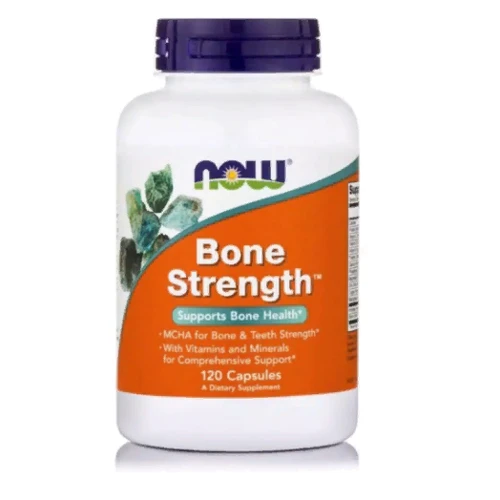 Now Foods Bone Strength, 120 Capsules (NF1228)