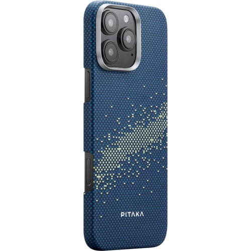 Чехол для iPhone Pitaka StarPeak Tactile Woven Case Milky way galaxy (KI1602PMYG) for iPhone 16 Pro Max