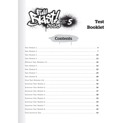 Full Blast Plus for Ukraine НУШ 5 Test Booklet: Количество страниц 48