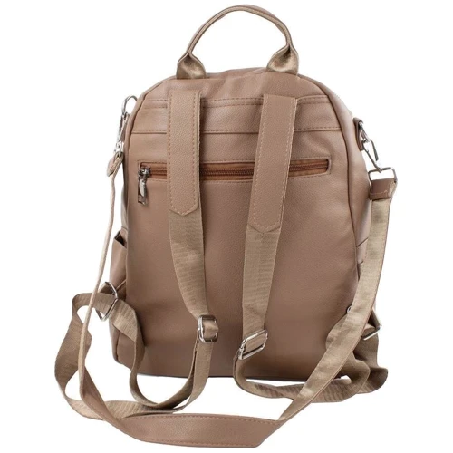 Жіночий рюкзак Valiria Fashion бежевий (ODA365110-khaki): Тип ручки Плечевой ремень, Короткая ручка