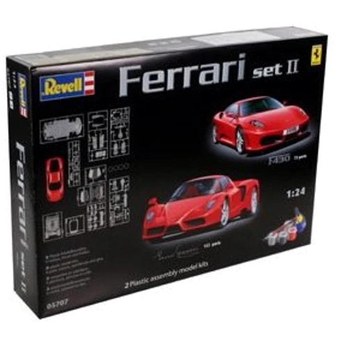 Revell (1:24) Подарочный набор с автомобилями (2004/2002г.,Италия) "Ferrari Enzo & F430" (05707): Производитель Revell