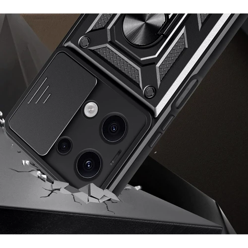 Чехол для телефонов BeCover Military Black for Xiaomi Redmi Note 13 5G (711030): Пленка в комплекте нет