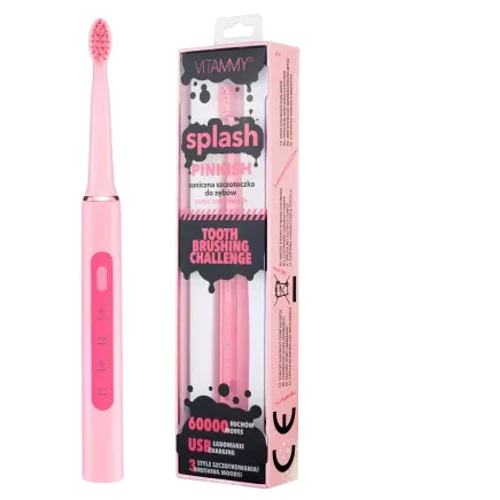 Головки для звуковой зубной щетки VITAMMY Splash pinkish