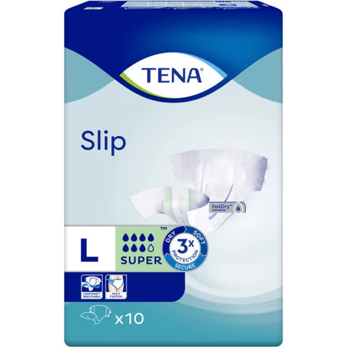 Tena Slip Super Large Підгузки для дорослих 10 шт.: Кількість в упаковці, шт 10