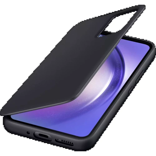 Чехол для телефонов Samsung Smart View Wallet Case Black (EF-ZA546CBEGRU) for Samsung A546 Galaxy A54 5G: Материал поликарбонат и полиуретан