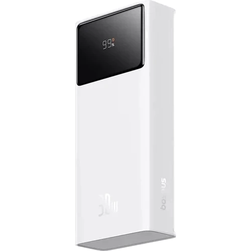 Внешний аккумулятор Baseus Power Bank 20000mAh Star-Lord Digital Display 30W White (P10022904213-00): Кабели/переходники для смартфонов в комплекте USB Type-C