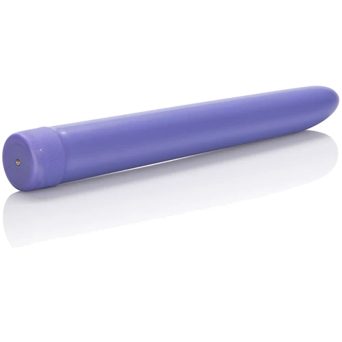 Большой пластиковый вибратор XXL Massager Platinum, 25x4 см, сиреневый