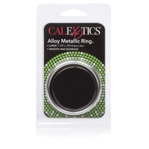 CalExotics Alloy Metallic Ring - Large металлическое эрекционное кольцо, 4 см