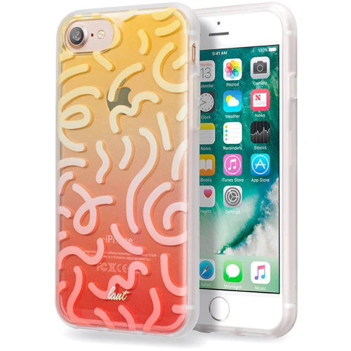 Чехол для iPhone LAUT OMBRE Yellow (LAUT_IP7_O_Y) for iPhone SE 2020/iPhone 8/iPhone 7