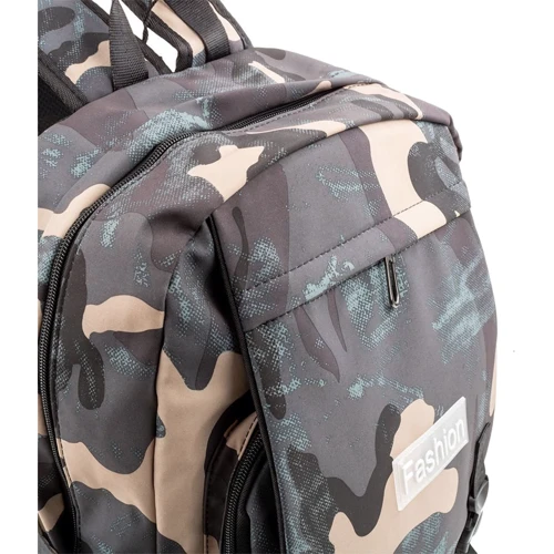 Мужской рюкзак Valiria Fashion серый (3DETBI5392-12): Застежка Молния