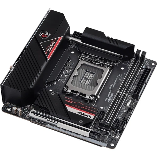 ASRock Z690 PHANTOM GAMING-ITX/TB4: Дополнительно Радиатор на VRM, Поддержка UEFI, Поддержка RAID, Адаптер Wi-Fi