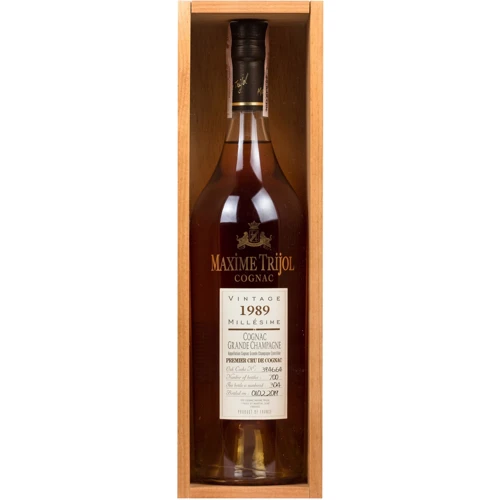 Коньяк Maxime Trijol Grande Champagne Vintage 1989 0.7 л (3544680002584 3544680022574): Країна виробник Франция