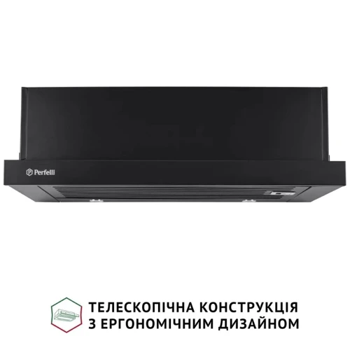 Вытяжка Perfelli ISEO 6IMF NERO: Тип воздухоочистителя Рециркуляция, Отвод
