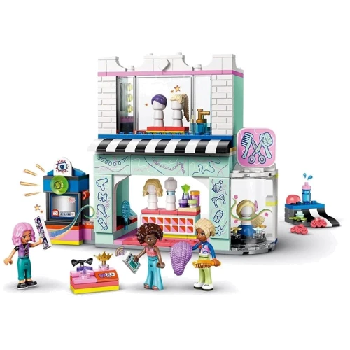 Конструктор LEGO Friends Парикмахерская и магазин аксессуаров 347 деталей (42662): Рекомендуемый возраст 7+