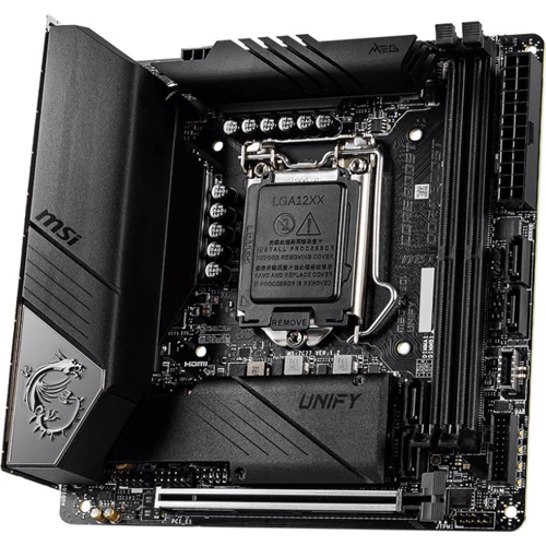 MSI MEG Z490I Unify Socket 1200: Оперативная память 2xDDR4 5000 МГц, до 64 ГБ