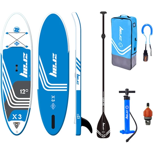 Z-Ray X-RIDER EPIC X3 12'x32"x6" 2021 гребная доска+насос+весло+рюкзак+леш (6920388673013)