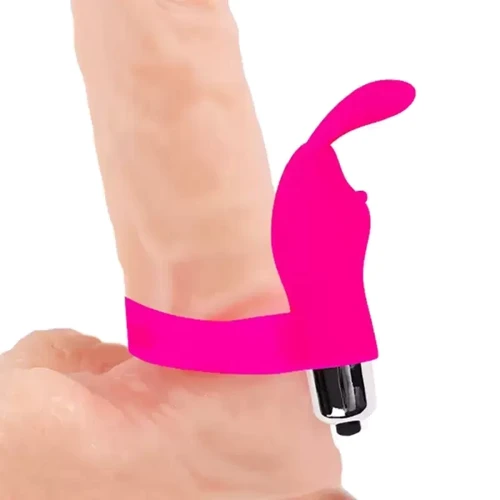 Эрекционное кольцо c клиторальным стимулятором Brazzers (розовое)