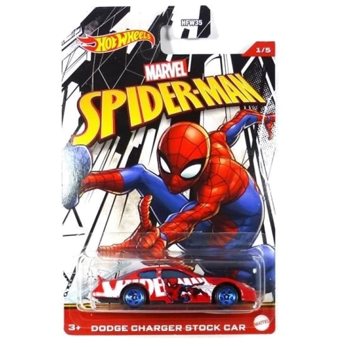 Тематическая машинка Машинка Spider-Man Hot Wheels (в ассортименте)