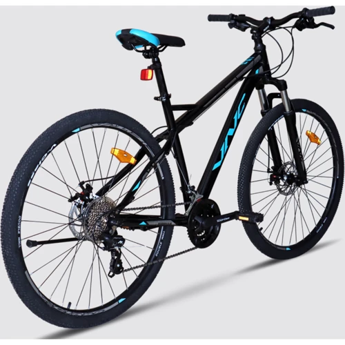 Велосипед VNC 2023' 29" MontRider S4 V1S4-2949-BC L/19.5"/49см (0011) black (shiny)/cyan (shiny)