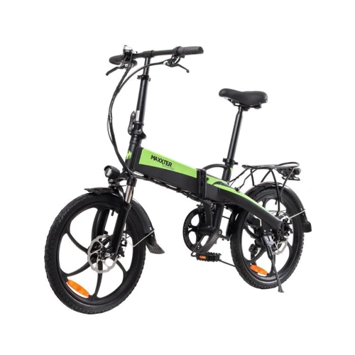Электрический велосипед Maxxter RUFFER 20" (черно-зеленый) фото 6