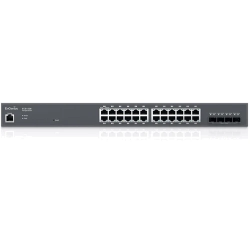 Сетевой коммутатор EnGenius ECS1528: Порты только Gigabit Ethernet (10/100/1000)