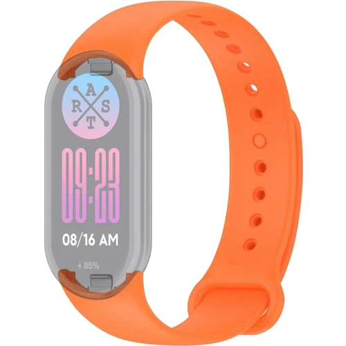 Ремешок ArmorStandart Silicon Orange for Xiaomi Smart Band 8 / 9 / 10 (ARM86911): Тип Ремешок