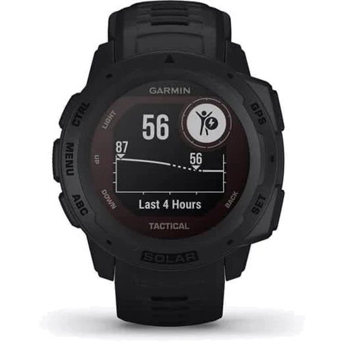 Смарт-часы Garmin Instinct Solar Tactical Edition Black (010-02293-03): Виды спорта Серфинг, Гольф, Бег, Велоспорт, Плавание
