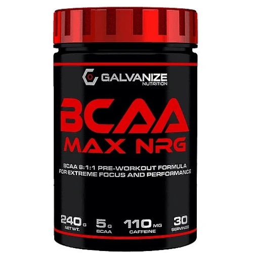 Аминокислота для спорта Galvanize Nutrition BCAA MAX NRG 240 g /30 servings/ Mango
