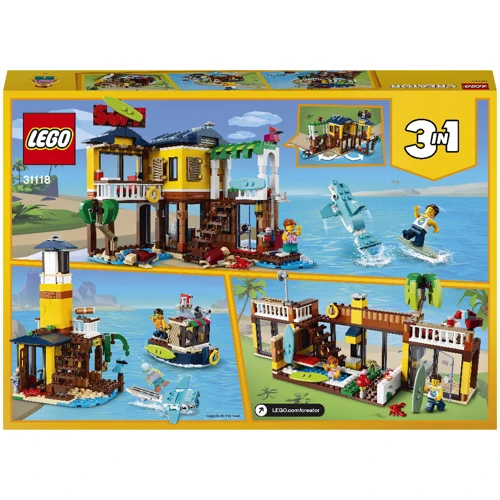 LEGO Creator Пляжный домик серферов (31118): Серия Creator
