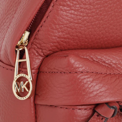 Женский рюкзак Michael Kors Slater XS CNV MSGR Backpack терракотовый (30T0G04B0L529): Тип ручки На цепочке, Плечевой ремень, Короткая ручка
