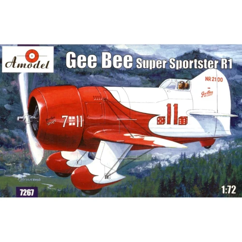 Модель Amodel Американский гоночный самолет Gee Bee (AMO7267)